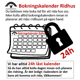 Bokningskalender Ridhus